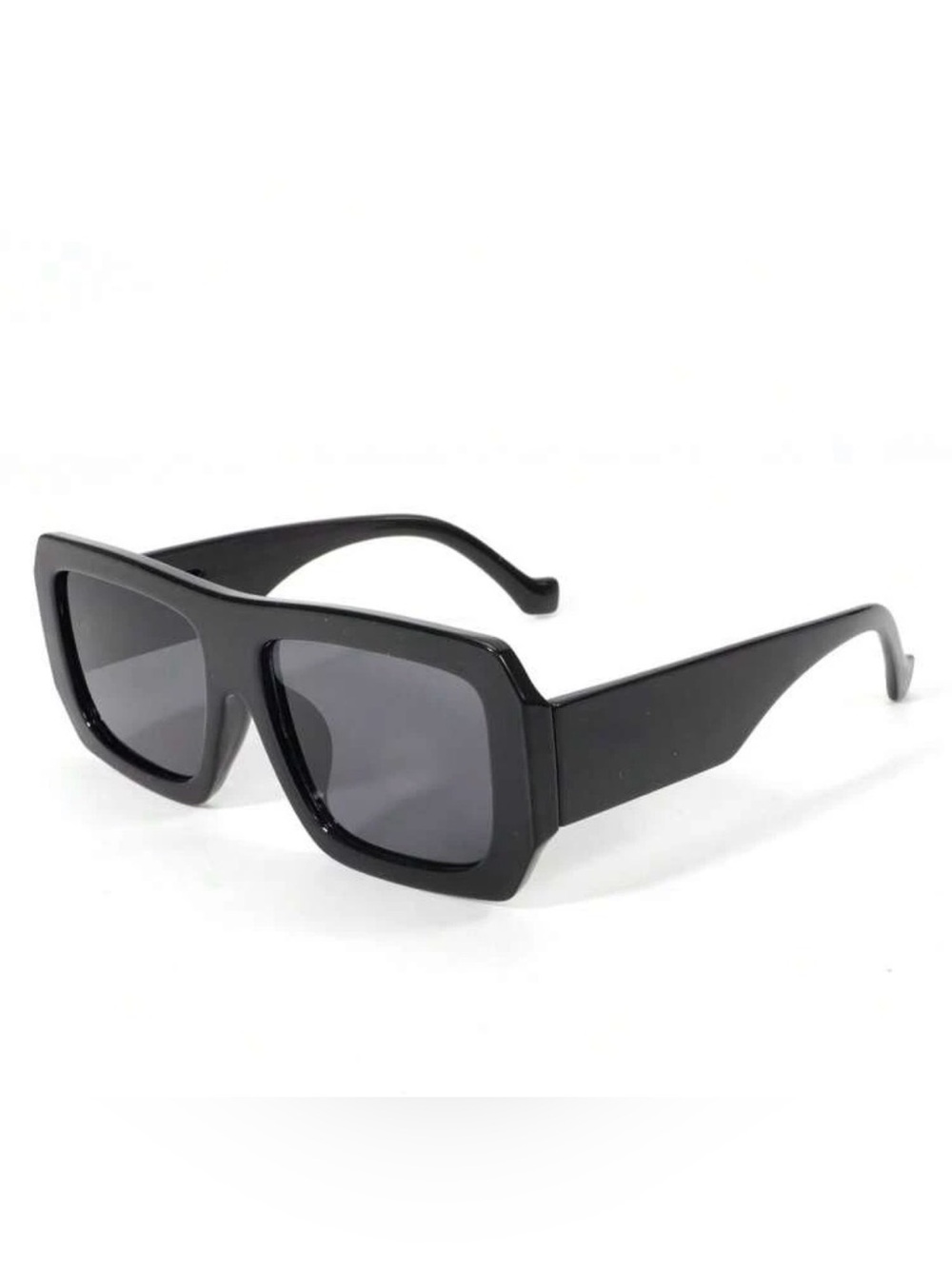 Black Oversized Square Sunglasses - Women Accessories